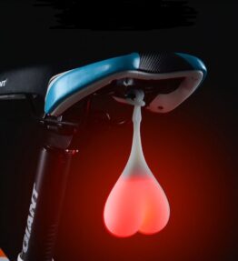 Creative Heart Shaped Bicycle LED Tail Light