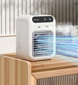 Portable Air Conditioner for Rooms, Offices, and Cars with Water Cooling