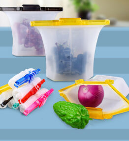 Kitchen Refrigerator Silicone Food Storage Bag